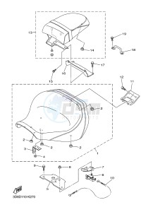 XVS1300A MIDNIGHT STAR (11C7) drawing SEAT