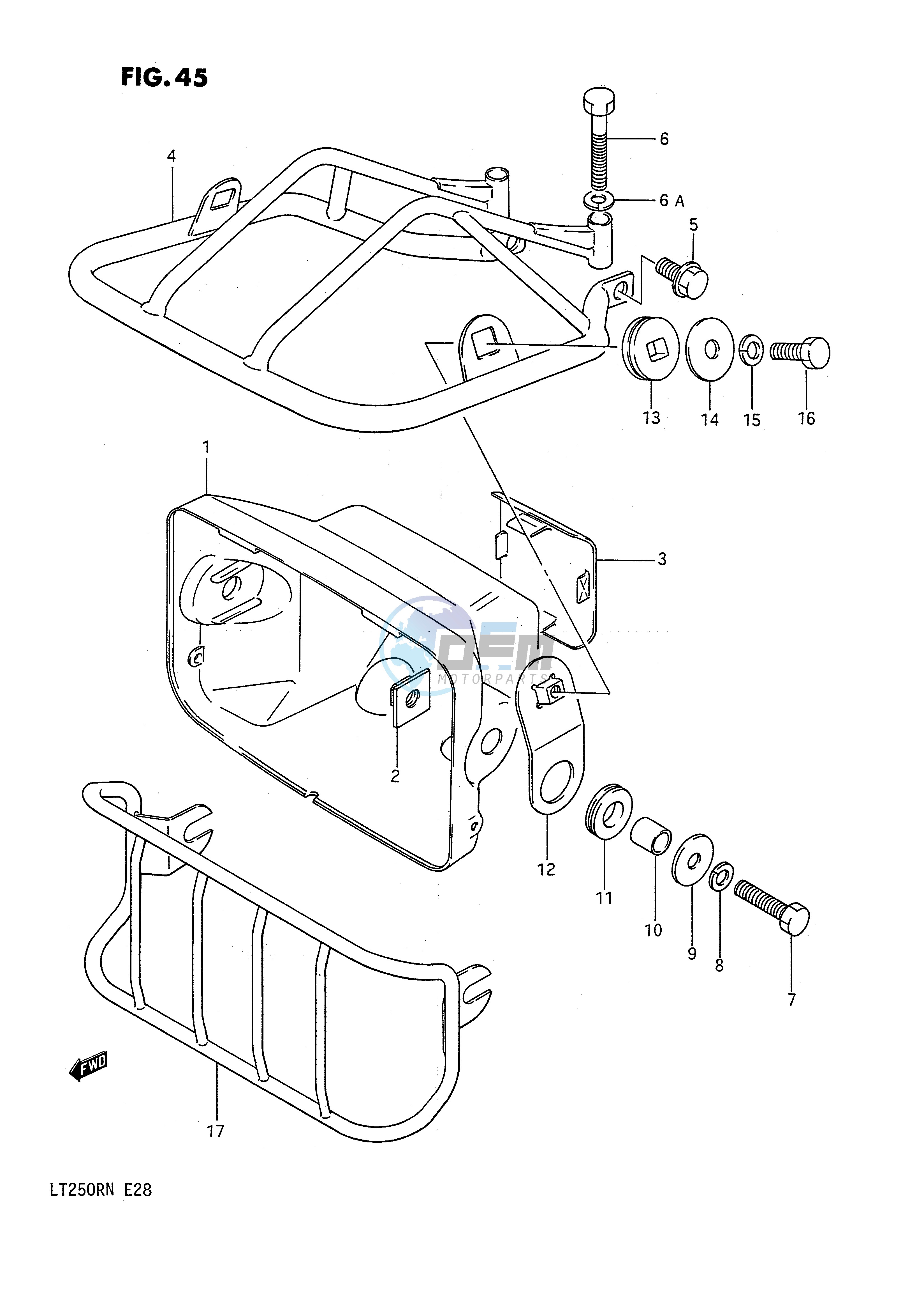 HEADLAMP HOUSING