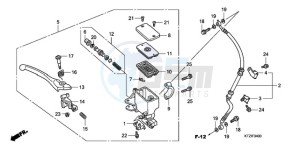 PES125R9 France - (F / CMF STC 2F) drawing FR. BRAKE MASTER CYLINDER