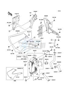 KX85/KX85-<<II>> KX85BDF EU drawing Radiator