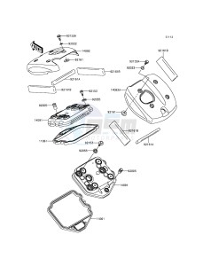 VULCAN 900 CUSTOM VN900CDF GB XX (EU ME A(FRICA) drawing Cylinder Head Cover