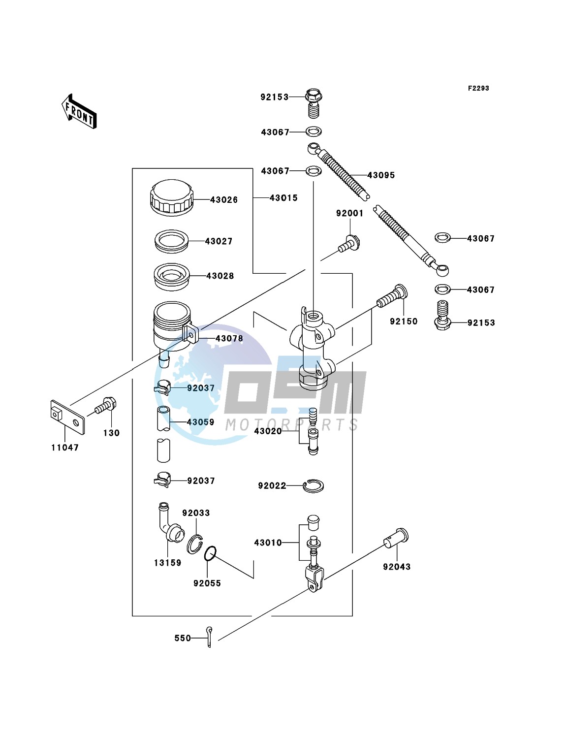 Rear Master Cylinder