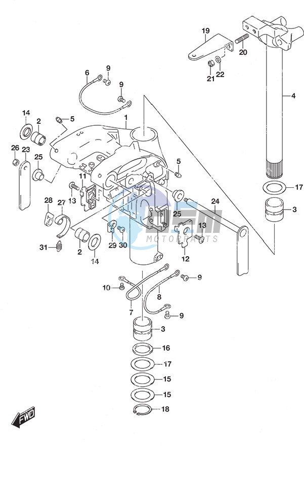 Swivel Bracket High Thrust