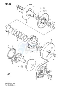 UH125ZE BURGMAN EU drawing TRANSMISSION (1)