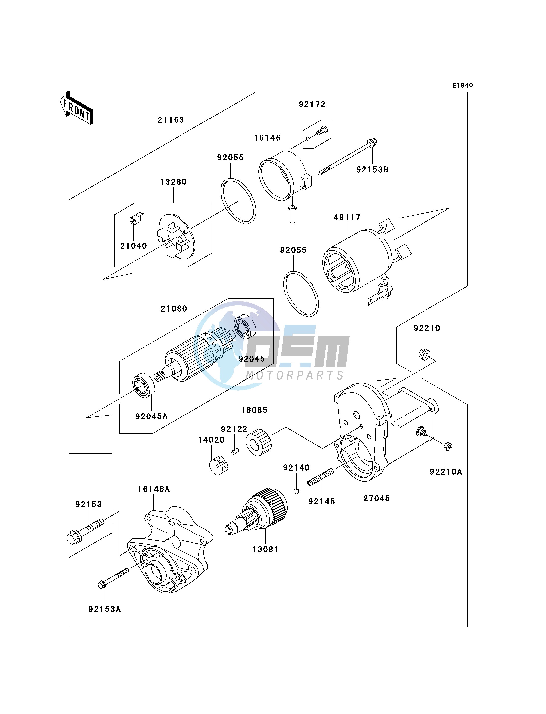 STARTER MOTOR