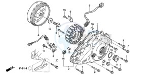 VTR1000SP VTR1000SP-2 drawing GENERATOR