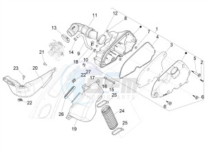 SPRINT 150 4T 3V IGET ABS E4 (NAFTA) drawing Air filter