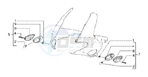 Runner 125 FX 2t drawing Front direction indicators