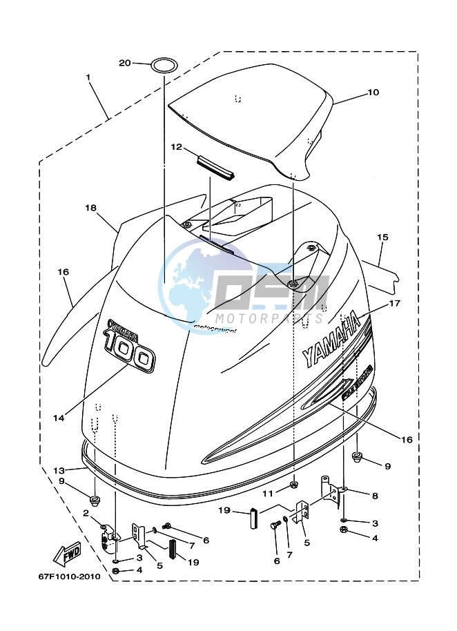 FAIRING-UPPER