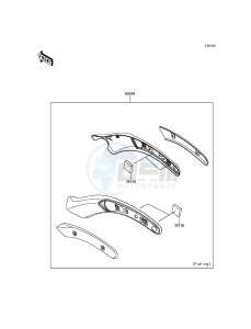 VULCAN S EN650AGFA XX (EU ME A(FRICA) drawing Accessory(Fender Strut Cover)