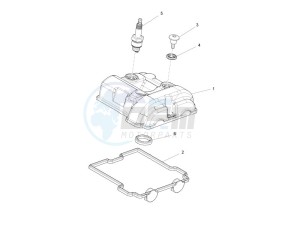 RS4 125 4T drawing Head cover