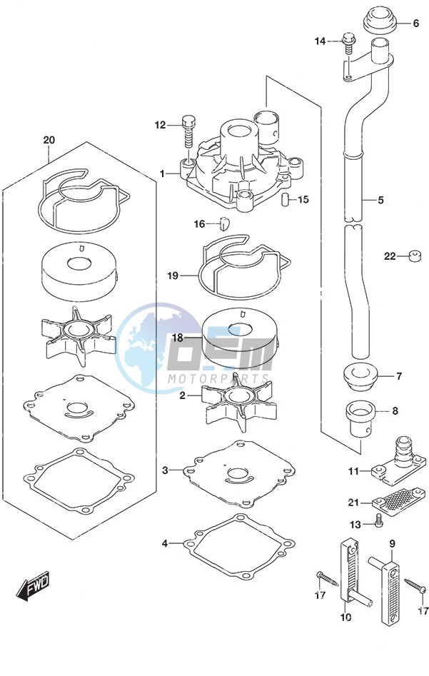 Water Pump High Thrust