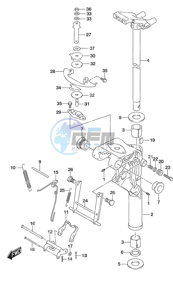 Swivel Bracket Non-Remote Control