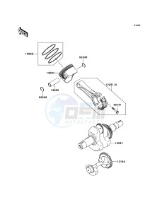 MULE_610_4X4 KAF400AFF EU drawing Crankshaft/Piston(s)