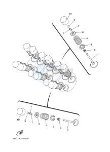 MT09 900 (1RCD 1RCE) drawing VALVE