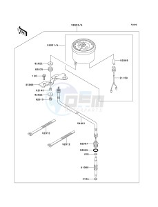 KLF 220 A [BAYOU 220] (A10-A14) [BAYOU 220] drawing OPTIONAL PARTS-- METER- -