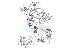 FJR 1300 drawing FUEL TANK MY04