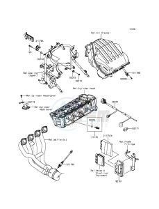 VERSYS 1000 KLZ1000BGF FR GB XX (EU ME A(FRICA) drawing Fuel Injection