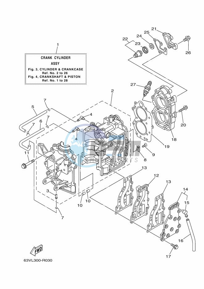 CYLINDER--CRANKCASE