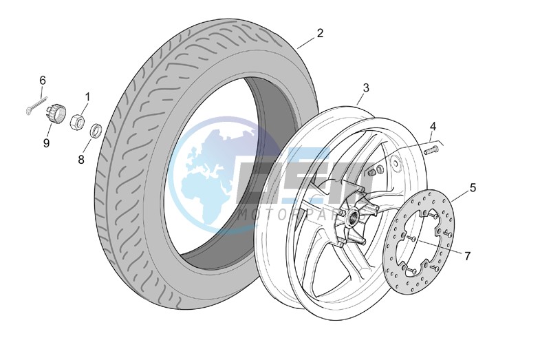 Rear Wheel