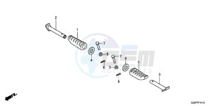 NSC50MPDE NSC50MPDE UK - (E) drawing PILLION STEP (NSC50/MPD/WH)