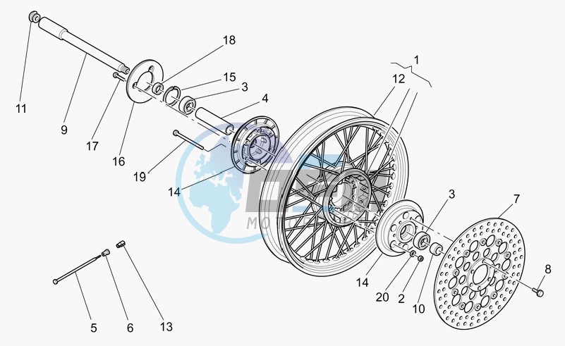 Front wheel