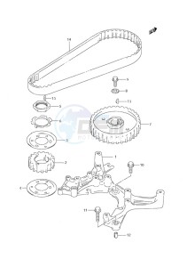 DF 9.9 drawing Timing Belt