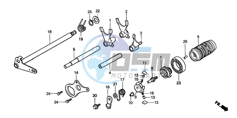 GEARSHIFT DRUM