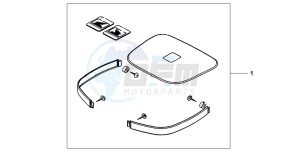 FES150 125 S-WING drawing PANEL SET*NH411M*