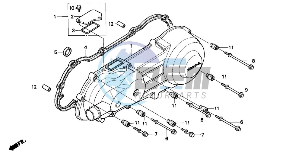 LEFT SIDE COVER (NH90P/R)