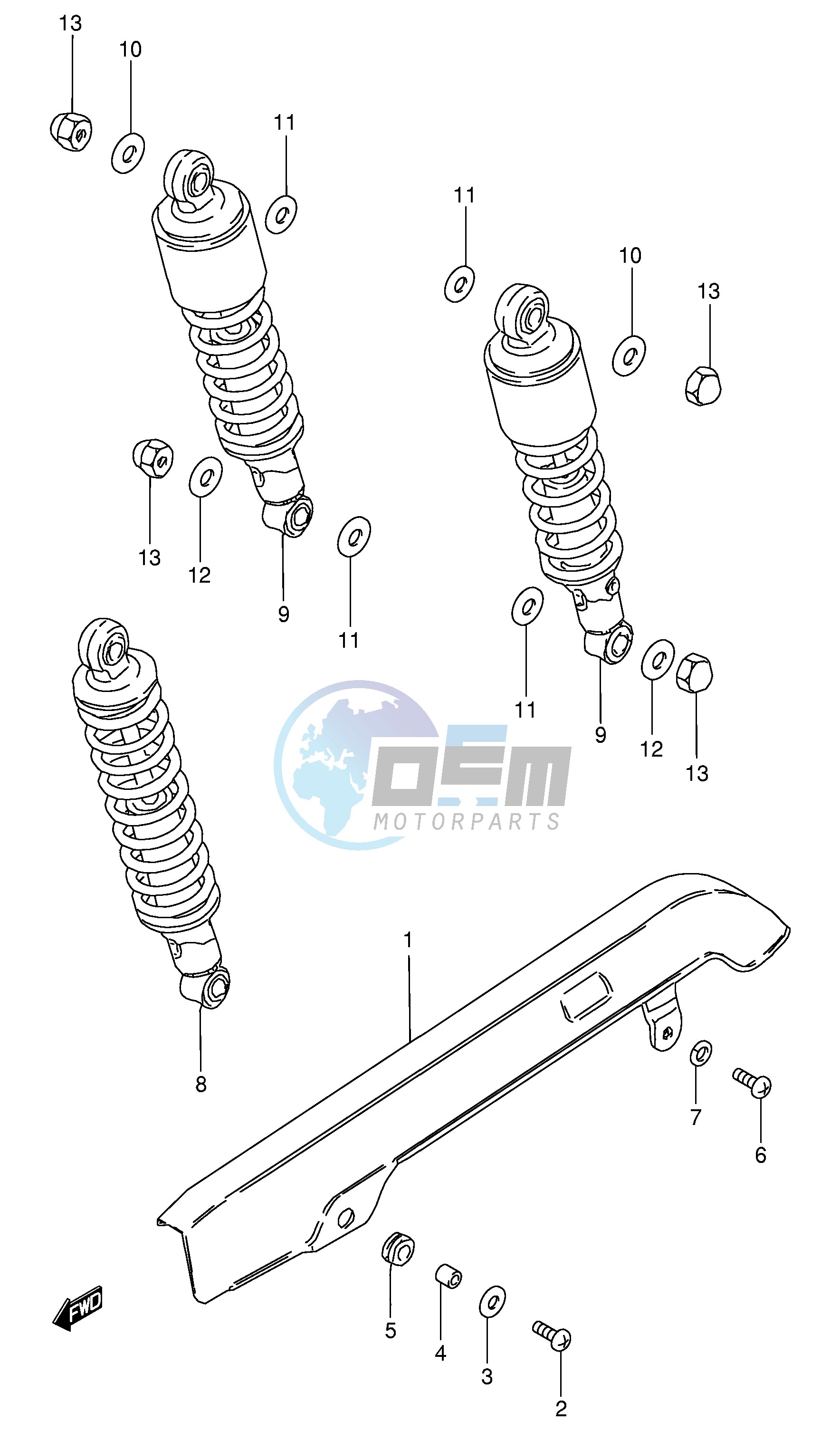 REAR SHOCK ABSOBER