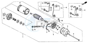 VT600CD drawing STARTING MOTOR