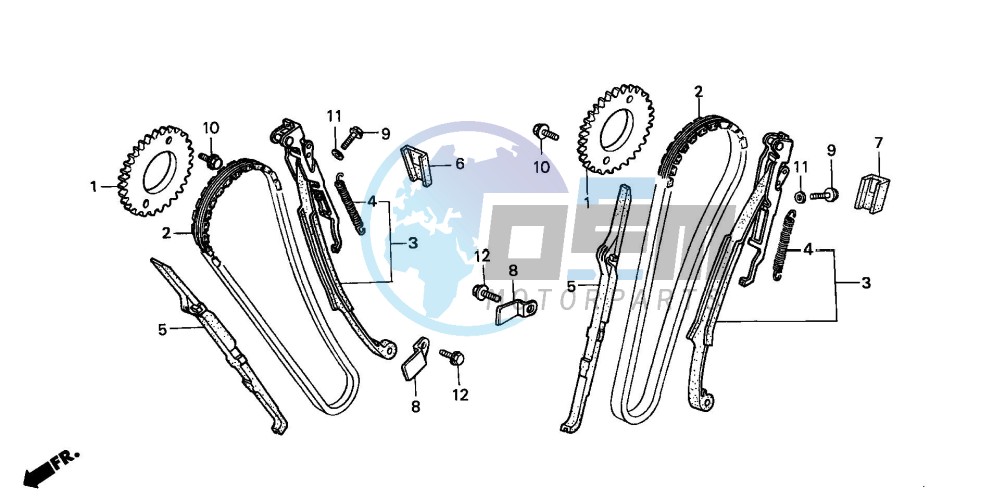 CAM CHAIN/TENSIONER