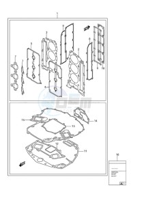 DF 250 drawing Gasket Set