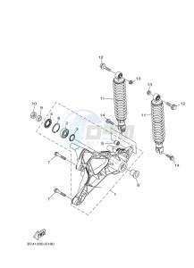 GPD125-A NMAX-125 (BALE) drawing LEG SHIELD