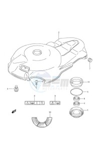 DF 60 drawing Under Oil Seal Housing