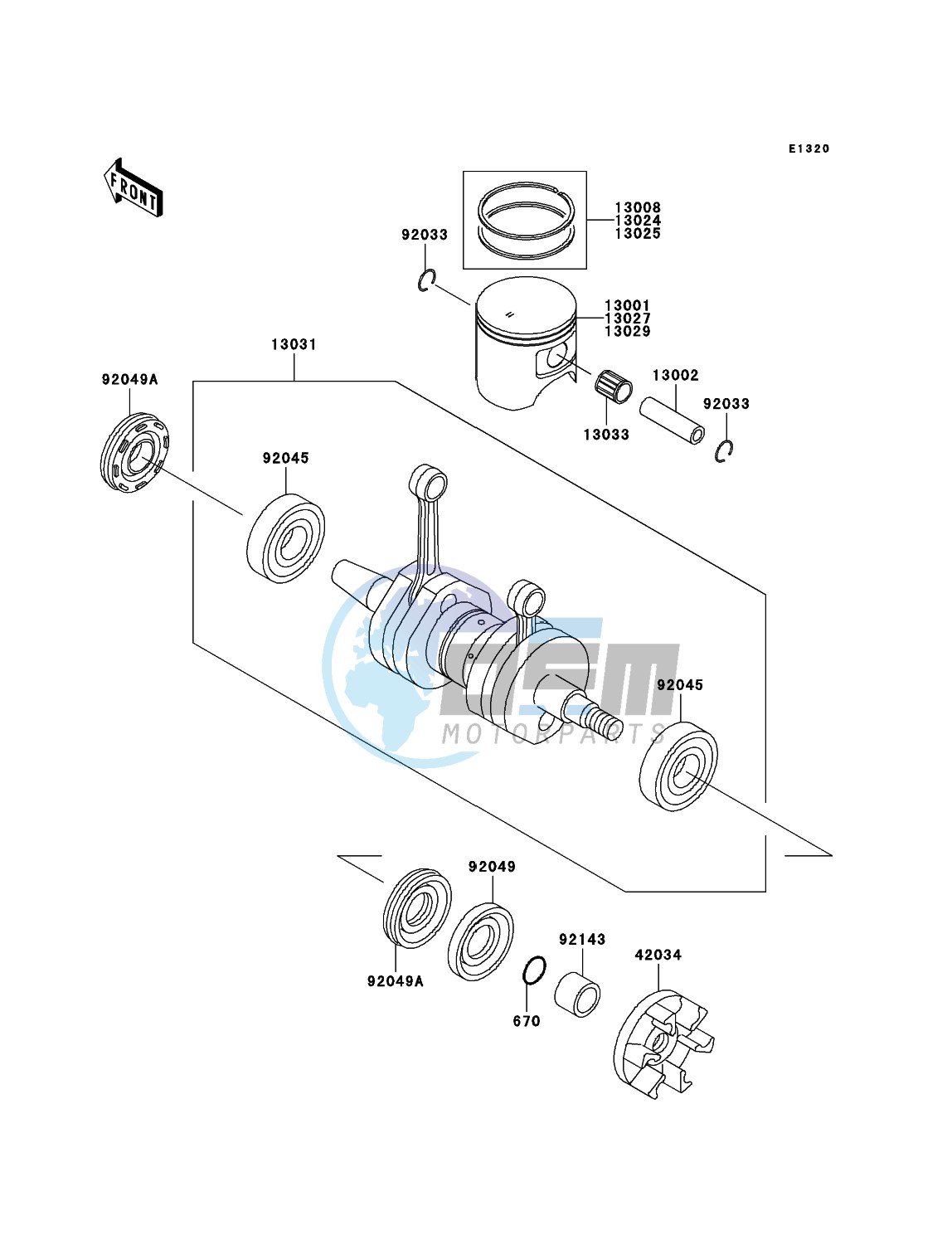 Crankshaft/Piston(s)