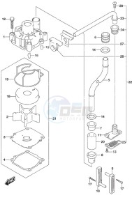 DF 140A drawing Water Pump