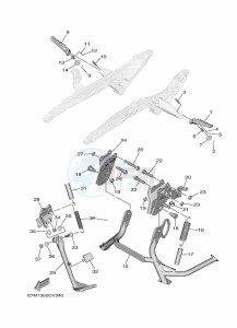 CZD300P-AB XMAX 300 POLICE (BGS4) drawing CLUTCH