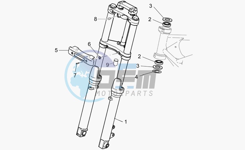 Front fork I