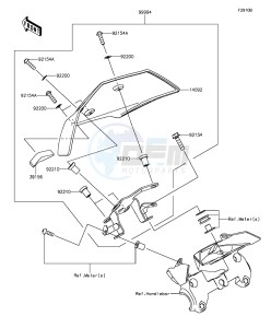 Z1000 ZR1000FEFA FR GB XX (EU ME A(FRICA) drawing Accessory(Meter Cover)