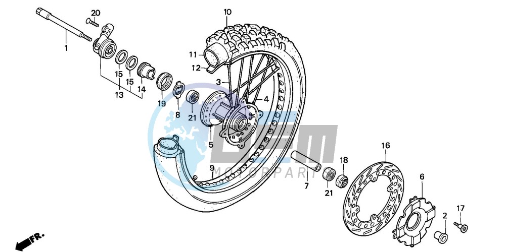 FRONT WHEEL