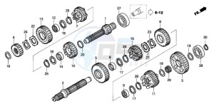 ST1300 drawing TRANSMISSION