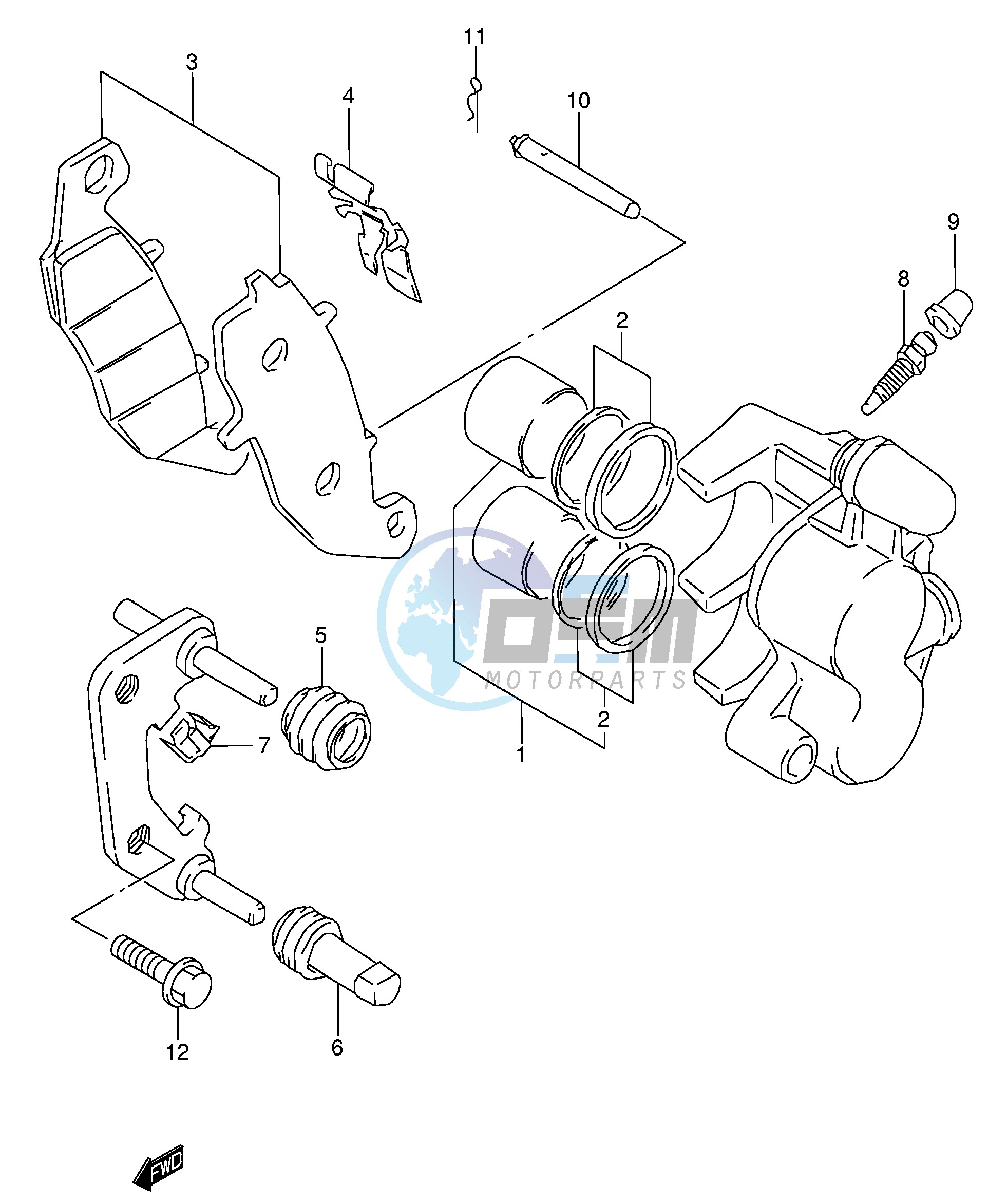 FRONT CALIPER