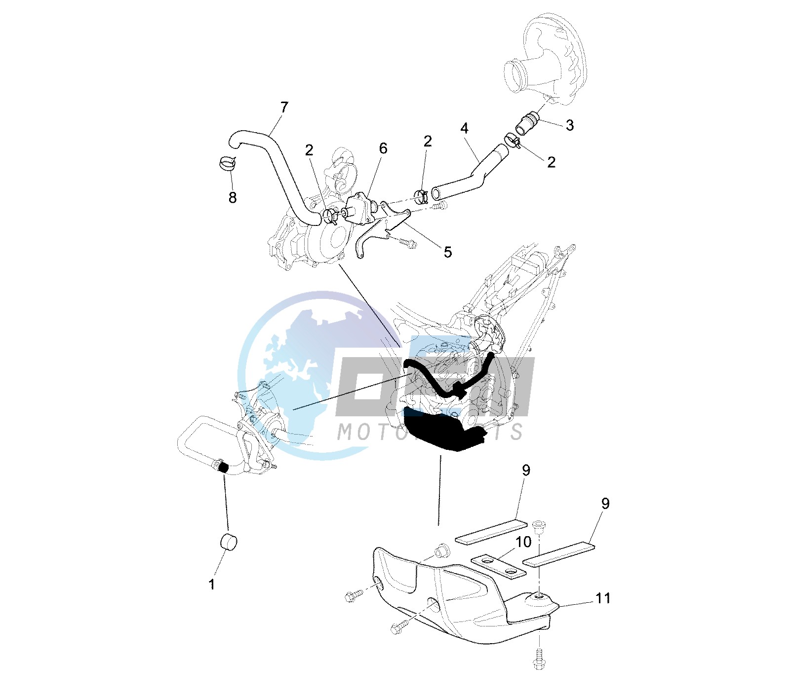 SECONDARY AIR SYSTEM EURO KIT