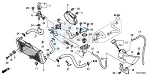 VTR2509 Australia - (U / MK) drawing RADIATOR