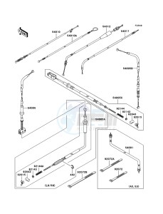 KLF250 KLF250A9F EU GB drawing Cables