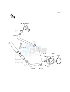 NINJA ZX-10R ZX1000JFF FR XX (EU ME A(FRICA) drawing Oil Cooler