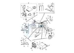 YZF R46 600 drawing BATTERY