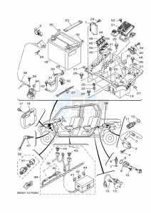 YXC700E YX70CPM (BHE2) drawing ELECTRICAL 1